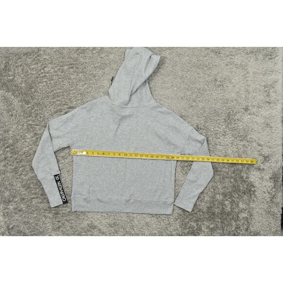 Calvin Klein Gray Pullover Sweater Cotton Blend S Performance Waffle - Picture 4 of 7